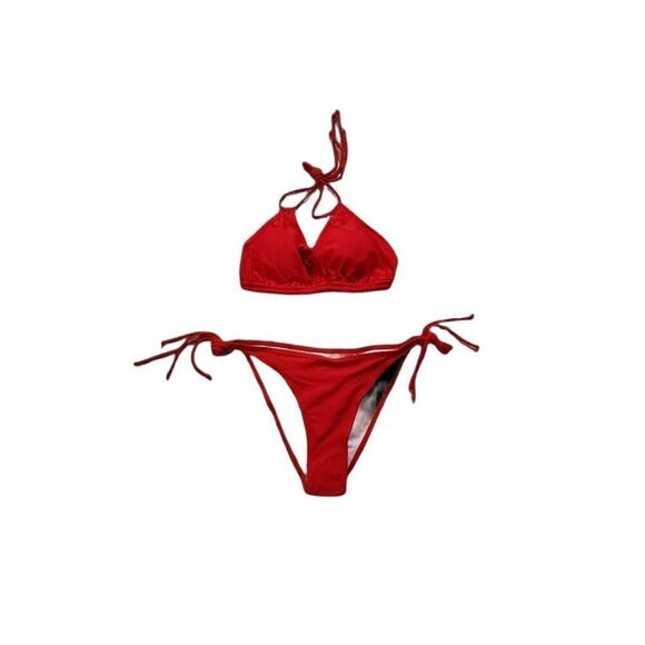 Shein Ladies Size XL Red String Bikini - Picture 1 of 4